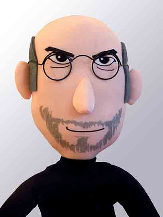 Illustration for article titled Plush STEVE JOBS! buy 500 and A MIRACLE WILL HAPPEN!!